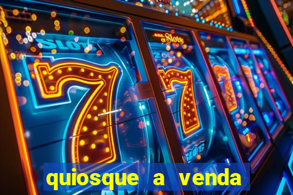 quiosque a venda em porto seguro